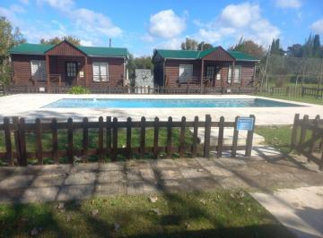 Quinta vacacional · 60m² · 2 Dormitorios · 2 Cocheras · Venta Cabaña 3 Ambientes en Francisco Alvarez