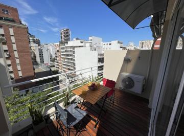 Departamento · 34m² · 1 Ambiente · 1 Cochera · Departamento en Belgrano - Piso Alto Amoblado Todo Luz y Sol!