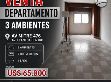 Departamento de 3 ambientes, Avellaneda · Venta Departamento 3 Ambientes