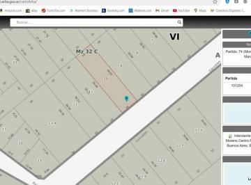Terreno · 390m² · Lote Venta Moreno 10x40