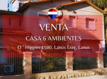 Casa · 267m² · 6 Ambientes · 3 Cocheras · Venta Casa 6 Amb Lanus Este Centro