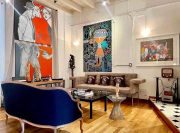 Departamento · 80m² · 2 Ambientes · 1 Cochera · Departamento Loft en Alquiler en Colegiales, Capital Federal, Buenos Aires