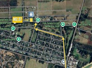 Terreno · 600m² · Terreno en Country Los Molinos Frente Al Golf