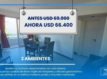 Departamento · 38m² · 2 Ambientes · Balcon, Vista Abierta, 2 Ambientes, Venta, Temperley, Lomas de Zamora, Departamento