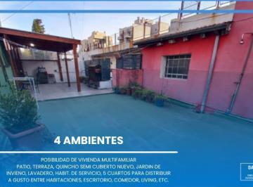 PH · 120m² · 4 Ambientes · Venta - PH - Floresta - Quincho - Patio - Multifamiliar - Permuta - Terraza