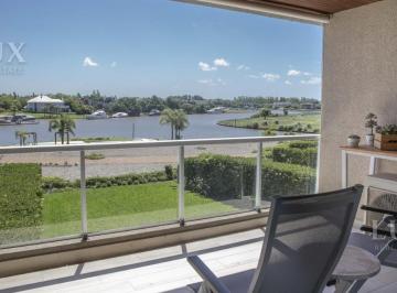Departamento · 90m² · 3 Ambientes · 2 Cocheras · Departamento 3 Ambientes en Venta con Vista Al Rio en Nordelta, Tigre, G. B. a. Zona Norte