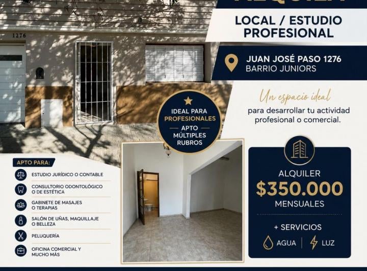 Local comercial · 25m² · 1 Ambiente