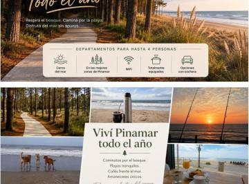 Departamento de 2 ambientes, Pinamar · Departamenos en Alquiler Temporario