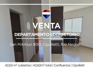 Departamento · 43m² · 2 Ambientes · Venta Departamento 1 Dormitorio Cipolletti