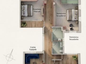 Departamento · 226m² · 7 Ambientes · Departamento en Venta Monserrat