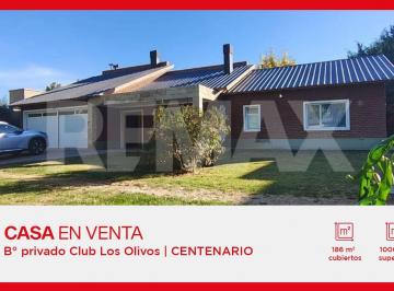 Casa · 186m² · 6 Ambientes · 2 Cocheras · Casa en Venta 3 Dorm Bºlos Olivos |centenario |nqn