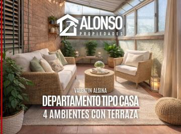 PH · 80m² · 4 Ambientes · Alquier - PH 4 Ambientes con Balcón y Terraza - Lanús