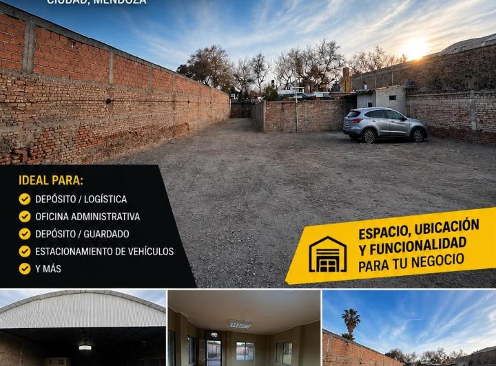 Bodega-Galpón · 800m² · 2 Ambientes · 1 Cochera