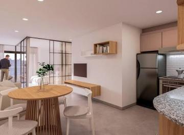 Departamento · 58m² · 1 Ambiente · Venta Loft con Balcon Terraza en Guemes - en Obra