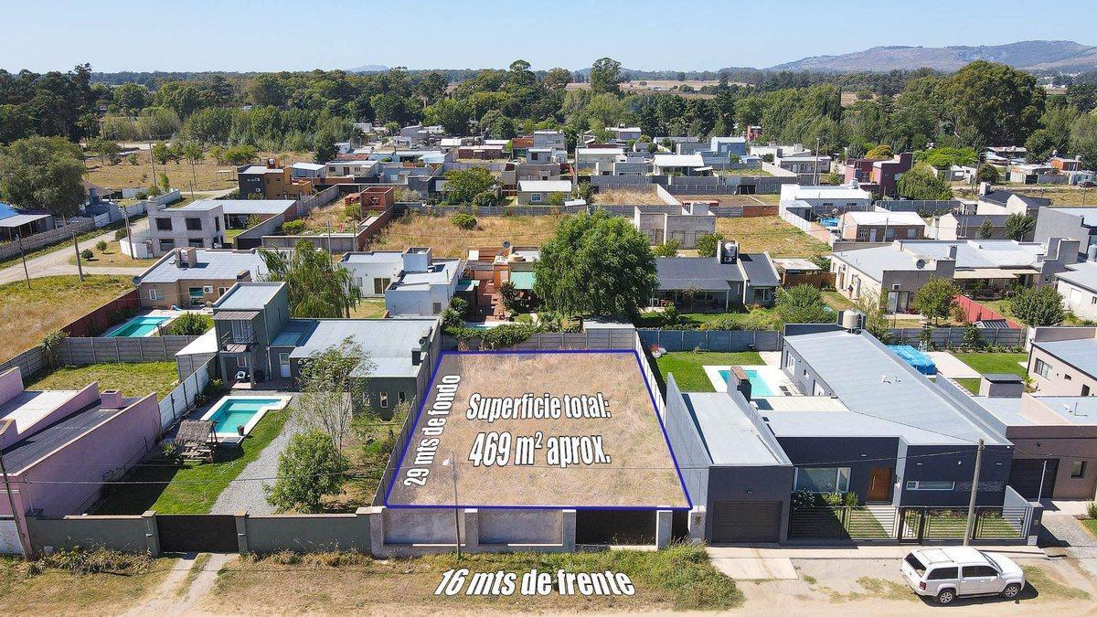 venta de lote zona sans souci, 469 m²