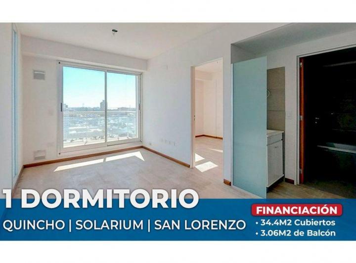 Departamento · 34m² · 2 Ambientes · 1 Cochera