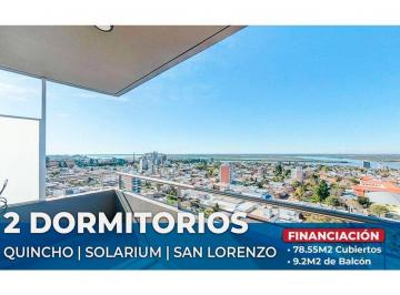 Departamento · 79m² · 3 Ambientes · 1 Cochera · Departamento en Venta 2 Dorm. - San Lorenzo