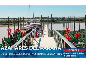 Terreno · 1094m² · Venta Lote en Azahres del Paraná Bºde Los Sentido