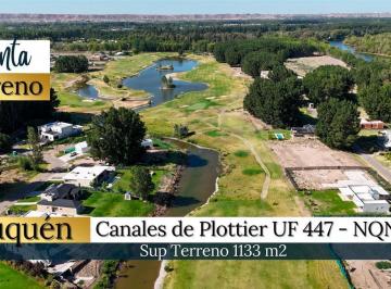 Terreno · 1133m² · Venta - Terreno Uf 447| B° Los Canales de Plottier