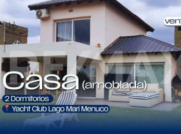 Casa · 135m² · 3 Ambientes · 2 Cocheras · Venta Casa Amoblada, Yacht Club Lago Mari Menuco