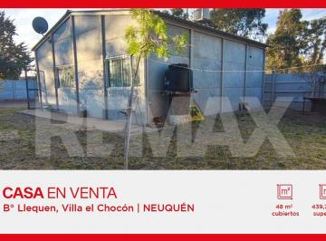 Casa · 48m² · 1 Ambiente · En Venta Casa en Bº Llequen - El Chocón