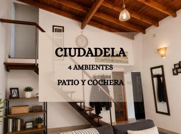 PH · 115m² · 4 Ambientes · 1 Cochera · Venta PH 4 Ambientes Ciudadela Cochera