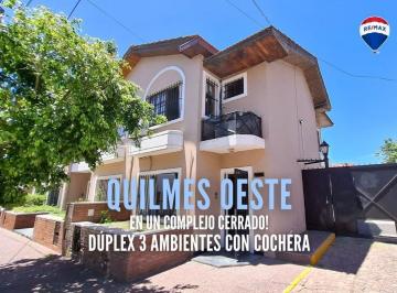 Casa · 78m² · 3 Ambientes · 1 Cochera · Venta Duplex 3 Amb Complejo Cerrado con Cochera