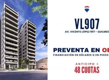 Departamento · 44m² · 2 Ambientes · 1 Cochera · Venta Departamento Financiacion 48 Cuotas Quilmes
