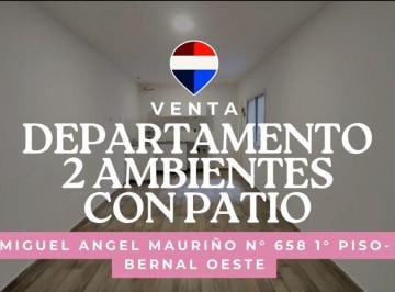 Departamento · 58m² · 2 Ambientes · Venta Departamento a Estrenar 1 Piso con Patio