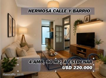 PH · 82m² · 4 Ambientes · PH Todo a Nuevo, 4 Amb, 90 m², Palermo Concepción