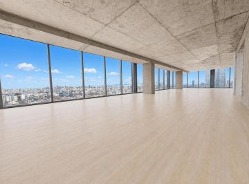 Oficina comercial , Palermo · Torre Qiub - Venta - Espectacular Oficina de 295 m² a Estrenar con Vista Al Rio y Ciudad en Palermo!
