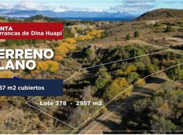 Terreno · 2957m² · Lote en Venta en Barrio Barrancas de Dina Huapi