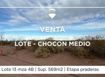 Terreno · 569m² · Lote en Venta Chocon Medio