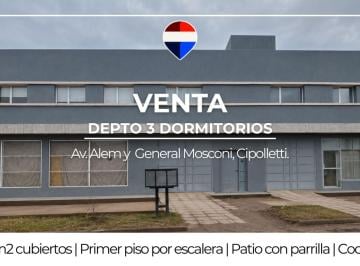 Departamento · 103m² · 5 Ambientes · 1 Cochera · Venta Departamento con Cochera Cipolletti
