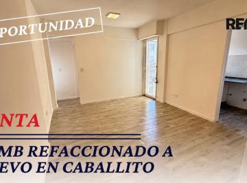 Departamento · 35m² · 2 Ambientes · 2 Amb Refaccionado a Nuevo en Caballito - Venta