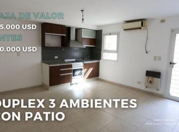 Departamento · 63m² · 3 Ambientes · Casa en Venta en Luis Guillon Apto Credito