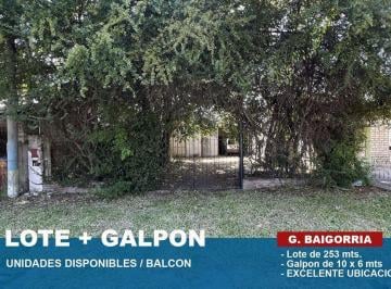 Bodega-Galpón · 65m² · Lote Mas Galpon en Venta - Granadero Baigorria