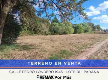 Terreno · 460m² · Lote de 460 m² a m del Acceso Norte, Paraná