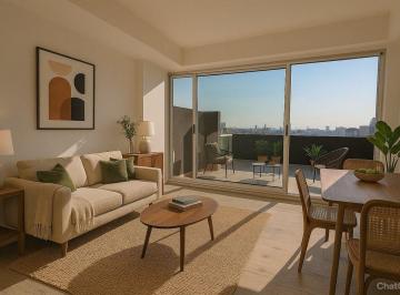 Departamento · 42m² · 2 Ambientes · Departamento 2 Amb Venta Balcon Terraza Scristobal
