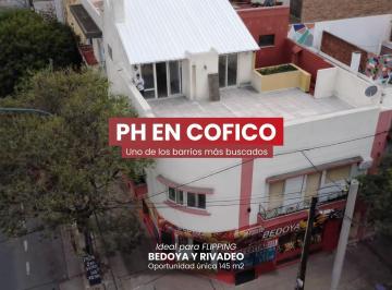 PH · 142m² · 3 Dormitorios · Cofico | PH 3 Dorm. con Terraza y Quincho | Ideal Para Reciclar o Proyecto de Flipping