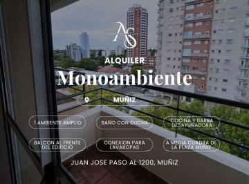 Departamento · 1 Ambiente · Departamento - Muñiz