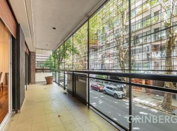 Departamento · 169m² · 4 Ambientes · 1 Cochera · Excelente Piso de 4 Ambientes con Doble Patio y Cochera Fija en Reciclado en Las Cañitas.