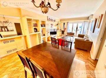 Departamento · 114m² · 4 Ambientes · 1 Cochera · Hermoso Departamento en Alquiler Amueblado y Equipado Zona Inmejorable
