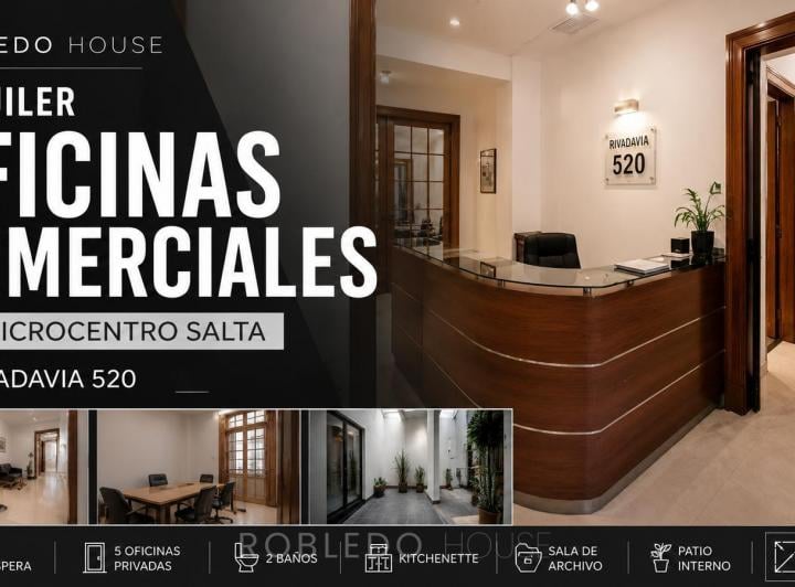 Oficina comercial · 215m² · 7 Ambientes