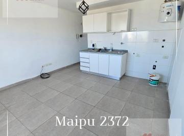 Departamento · 30m² · 1 Ambiente · Alquiler Monoambiente con Balcón Al Frente