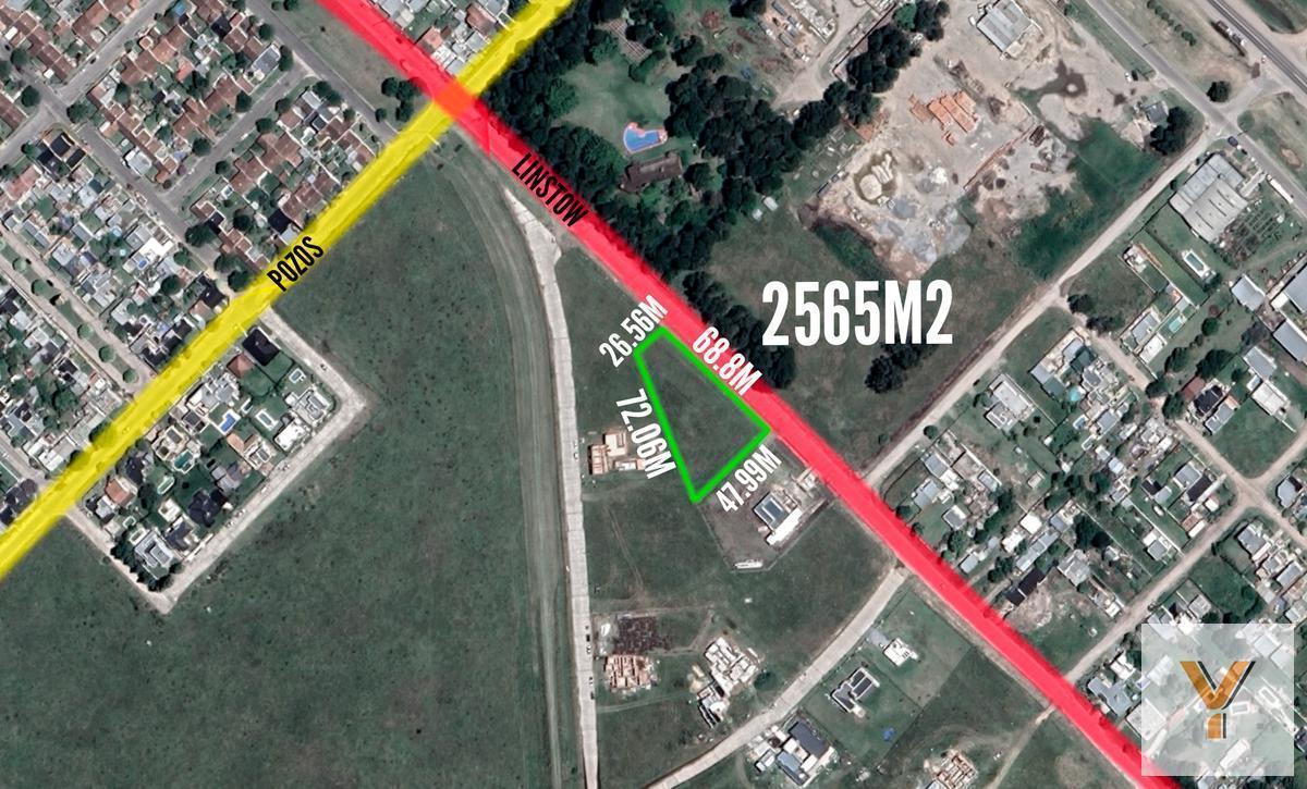 Terreno de 2565mts2 en venta ubicado en calle Linstow Y Pozos