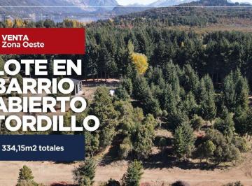 Terreno · 334m² · Lote Barrio Abierto Antiguo Camino Al Llao Llao