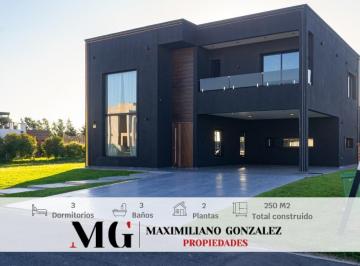 Casa · 200m² · 4 Ambientes · 1 Cochera · Casa Venta Lagos de Canning