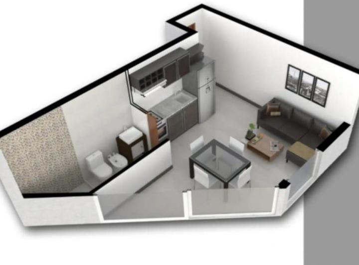 Departamento · 30m² · 2 Ambientes