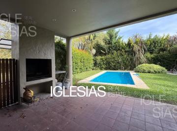 Casa · 200m² · 5 Ambientes · 6 Cocheras · Casa en Venta en Los Sauces, Nordelta